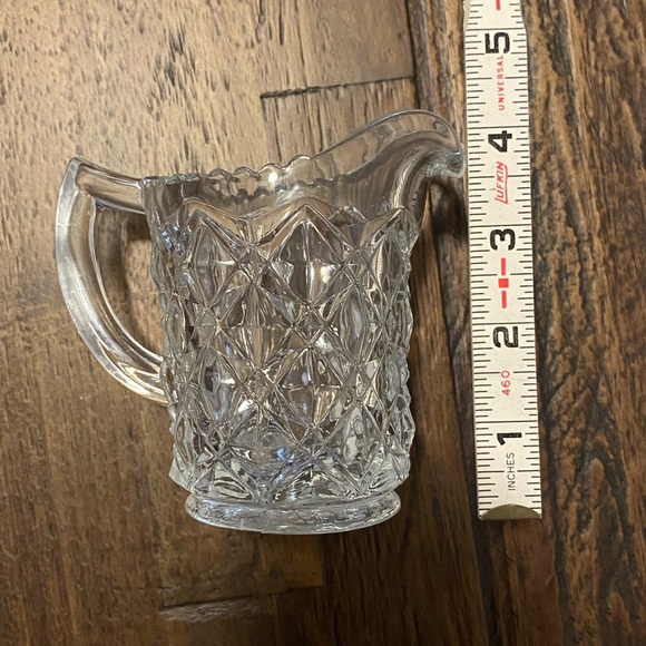 Depression glass pitcher Cut Glass - Picture 7 of 8